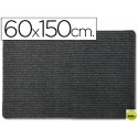 ALFOMBRA 3M POLIPROPILENO COLOR NEGRO 60X150 CM