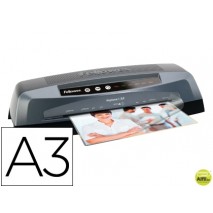 PLASTIFICADORA FELLOWES NEPTUNO DIN A3 DE 4 RODILLOS FRIO Y CALIENTE HASTA 175 MICRAS 570X125X180MM