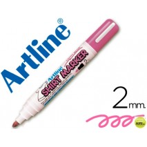 ROTULADOR ARTLINE CAMISETA EKT-2 ROSA FLUORESCENTE PUNTA REDONDA 2 MM PARA USO EN CAMISETAS
