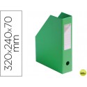 REVISTERO FAST-PAPERFLOW PVC ULTRA RESISTENTE COLOR VERDE 32X24X7 CM
