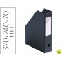 REVISTERO FAST-PAPERFLOW PVC ULTRA RESISTENTE COLOR NEGRO 32X24X7 CM