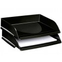 BANDEJA SOBREMESA CEP PLASTICO NEGRA 348X257X66 MM