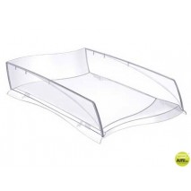 BANDEJA SOBREMESA CEP ISIS PLASTICO TRANSPARENTE 380X275X82 MM