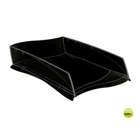 BANDEJA SOBREMESA CEP ISIS PLASTICO NEGRA 380X275X82 MM