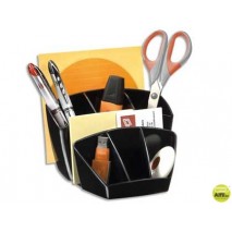 ORGANIZADOR SOBREMESA CEP CONFOR PLASTICO NEGRO