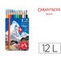 LAPICES DE COLORES PRISMALO ACUARELABLES CAJA METALICA DE 12 COLORES SURTIDOS