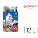 LAPICES DE COLORES PRISMALO ACUARELABLES CAJA METALICA DE 12 COLORES SURTIDOS