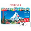 LAPICES DE COLORES PRISMALO ACUARELABLES CAJA METALICA DE 80 COLORES SURTIDOS