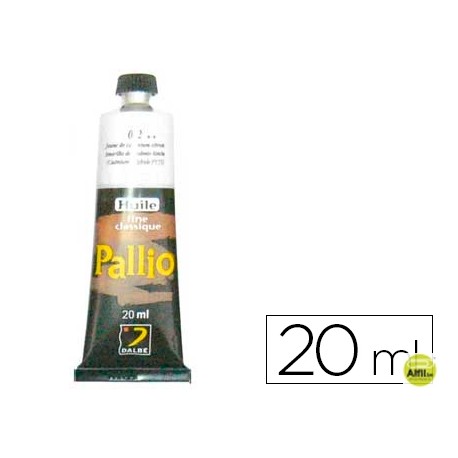 PINTURA OLEO PALLIO BLANCO TITAN 018 TUBO DE 20 ML