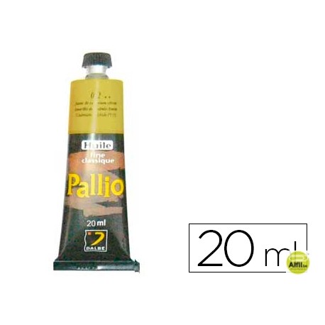 PINTURA OLEO PALLIO OCRE AMARILLO 131 TUBO DE 20 ML