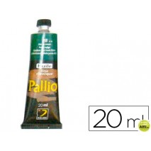 PINTURA OLEO PALLIO VERDE VEJIGA 358 TUBO DE 20 ML