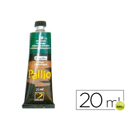 PINTURA OLEO PALLIO VERDE VEJIGA 358 TUBO DE 20 ML