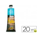 PINTURA OLEO PALLIO AZUL CYAN 400 TUBO DE 20 ML