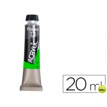 PINTURA ACRILICA PRISMO VERDE PERMANENTE 339 TUBO DE 20ML