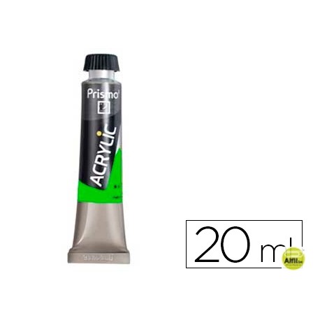 PINTURA ACRILICA PRISMO VERDE PERMANENTE 339 TUBO DE 20ML