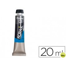 PINTURA ACRILICA PRISMO AZUL COBALTO CLARO IMITACION 370 TUBO DE 20 ML