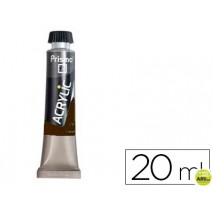 PINTURA ACRILICA PRISMO TIERRA SOMBRA TOSTADA 490 TUBO DE 20 ML