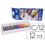 ACUARELA ARTIST CAJA CARTON DE 12 COLORES SURTIDOS DE 12 ML