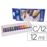 ACUARELA ARTIST CAJA CARTON DE 12 COLORES SURTIDOS DE 12 ML
