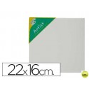 BASTIDOR ARTIST 1F LIENZO GRAPADO TRASERO ALGODON 100% 22X16 CM