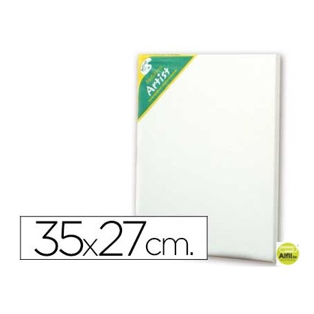 BASTIDOR ARTIST 5F LIENZO GRAPADO TRASERO ALGODON 100% 35X27 CM