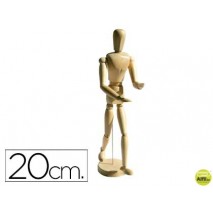 MANIQUI DE PINTURA ARTIST MADERA MASCULINO 20 CM
