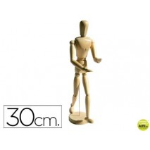 MANIQUI DE PINTURA ARTITS MADERA MASCULINO 30 CM