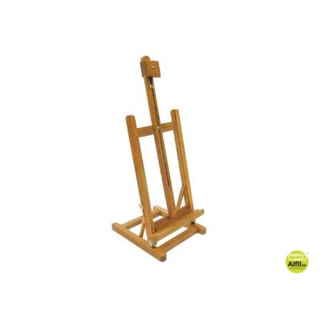 CABALLETE PINTOR ARTIST ESTUDIO SOBREMESA DE MADERA 28X32X74 CM