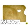 PALETA MADERA ARTIST RECTANGULAR TAMAÑO 20X30X0,05 CM