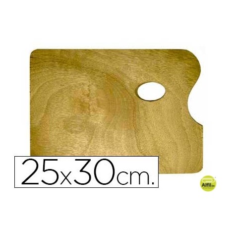 PALETA MADERA ARTIST RECTANGULAR TAMAÑO 258X30X0,05 CM