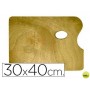 PALETA MADERA ARTIST RECTANGULAR TAMAÑO 30X40X0,05 CM