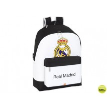 CARTERA ESCOLAR SAFTA REAL MADRID MOCHILA GRANDE 31X 42X13 CM