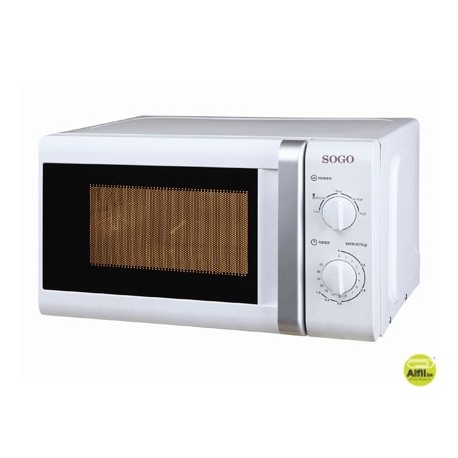 MICROONDAS SOGO 5 NIVELES DE POTENCIA CAPACIDAD 20 LITROS TEMPORIZADOR DE 35 MINUTOS 700 W