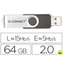 MEMORIA USB Q-CONNECT FLASH 64 GB 2.0