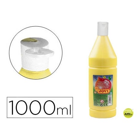TEMPERA LIQUIDA JOVI 1000 CC AMARILLO CLARO