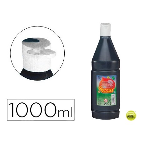 TEMPERA LIQUIDA JOVI 1000 CC NEGRO