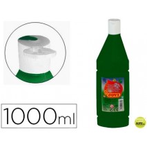 TEMPERA LIQUIDA JOVI 1000 CC VERDE OSCURO