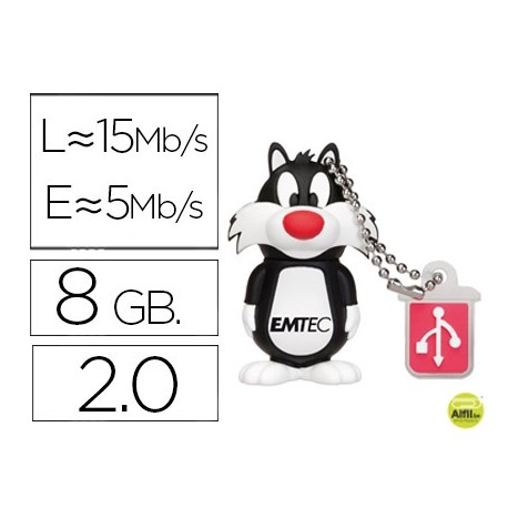 MEMORIA EMTEC USB SYLVESTER 8 GB