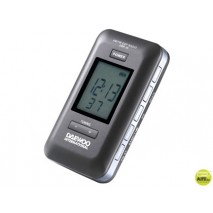 RADIO DAEWOO DIGITAL PANTALLA LCD RETROILUMINADA MEMORIA AM Y FM ALARMA DESPERTADOR