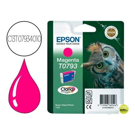INK-JET EPSON STYLUS TO 7934 MAGENTA P50 PX650 700W 710W 720WD 730WD 800FW