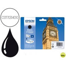 INK-JET EPSON STYLUS T7031 NEGRO L WP-4000/4500 CAPACIDAD 1200 PAG