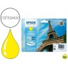 INK-JET EPSON STYLUS T7024 AMARILLO XL WP-4000 4500 CAPACIDAD 2400 PAG