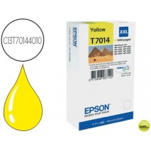 INK-JET EPSON STYLUS T7014 AMARILLO XL WP-4000 4500 CAPACIDAD 3400 PAG