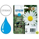 INK-JET EPSON T1812 CIAN EXPRESSION HOME XP-102 XP-205 XP-305 XP-405 CAPACIDAD 470 PAG