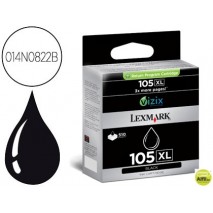 INK-JET LEXMARK 105XL AC BL NEGRO
