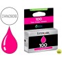 INK-JET LEXMARK 100 BC BL MAGENTA CAPACIDAD 200 PAG