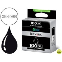 INK-JET LEXMARK 100XL AC BL NEGRA CAPACIDAD 130 PAG