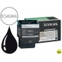 TONER LEXMARK BC C540/43/44 X543 NEGRO CAPACIDAD 1000 PAG