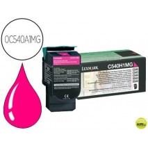 TONER LEXMARK BC C540/43/44 X543 MAGENTA CAPACIDAD 1000 PAG