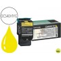 TONER LEXMARK ACC540/43/44 X543/44 AMARILLO CAPACIDAD 2000 PAG